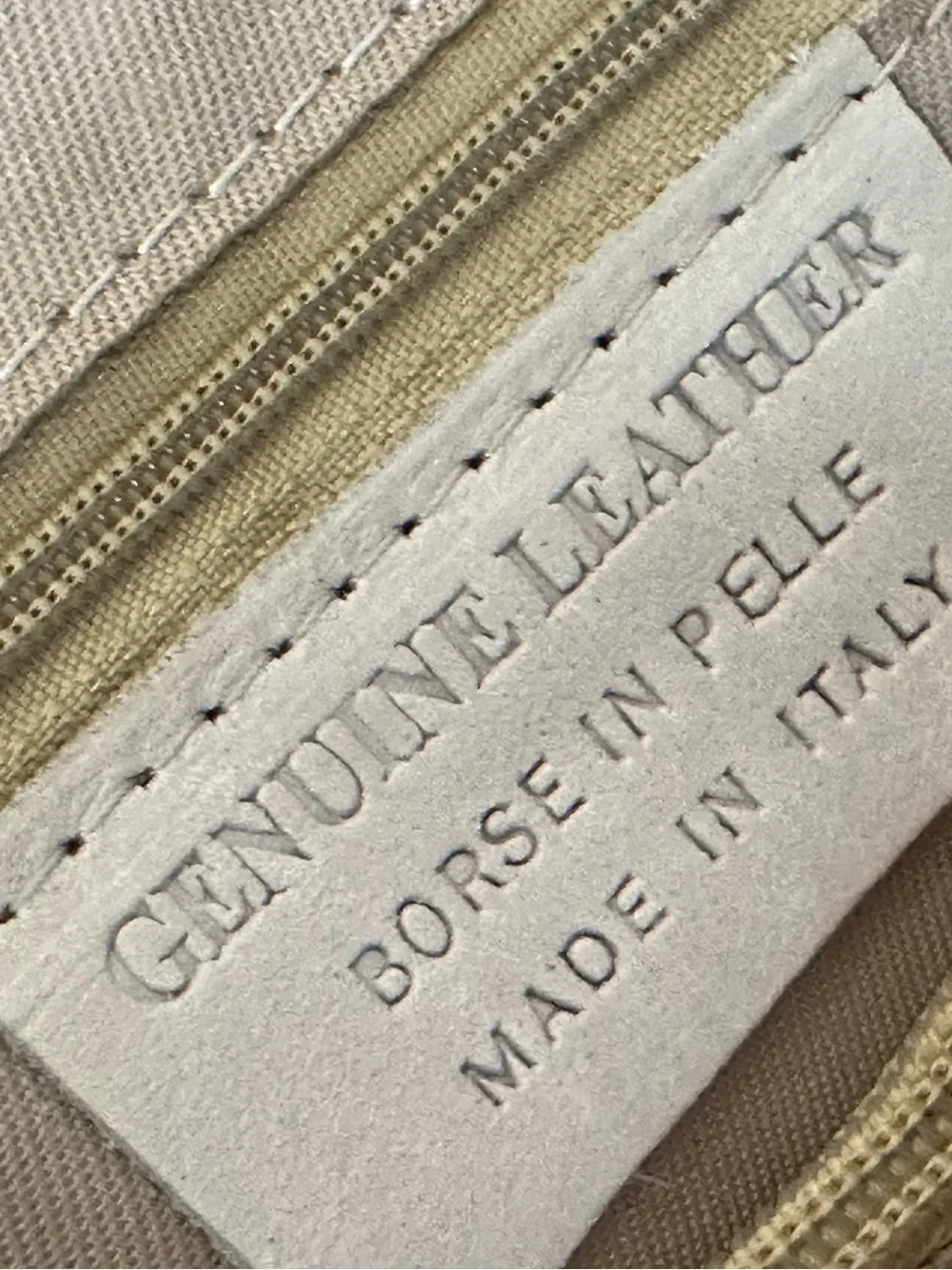 Borse in Pelle Pebbled green Leather Backpack Made In Italy nwt